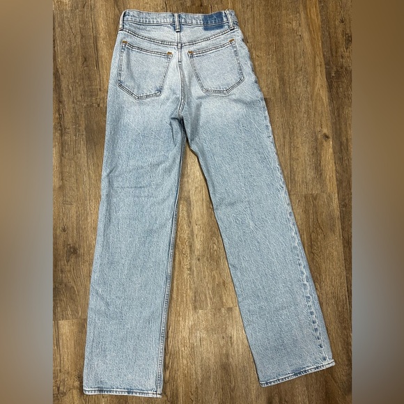 Abercrombie & Fitch Light Blue Straight Women’s Jeans 26 - Picture 3 of 7
